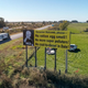 A Southwestern Indiana Citizens for Quality of Life billboard on Interstate-64 near Dale, IN